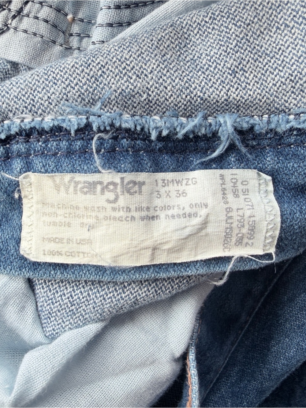 Lot of 5 Vintage Retro Wrangler jeans - Picture 7 of 13